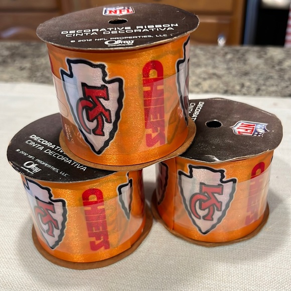 NFL Party Supplies Kansas City Chiefs Decorative Ribbon Poshmark
